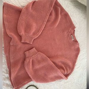 Cute pink sweater great quality not used